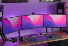 ستاپ مک با سه مانیتور: منبع: u/HerrAusragend در ردیت